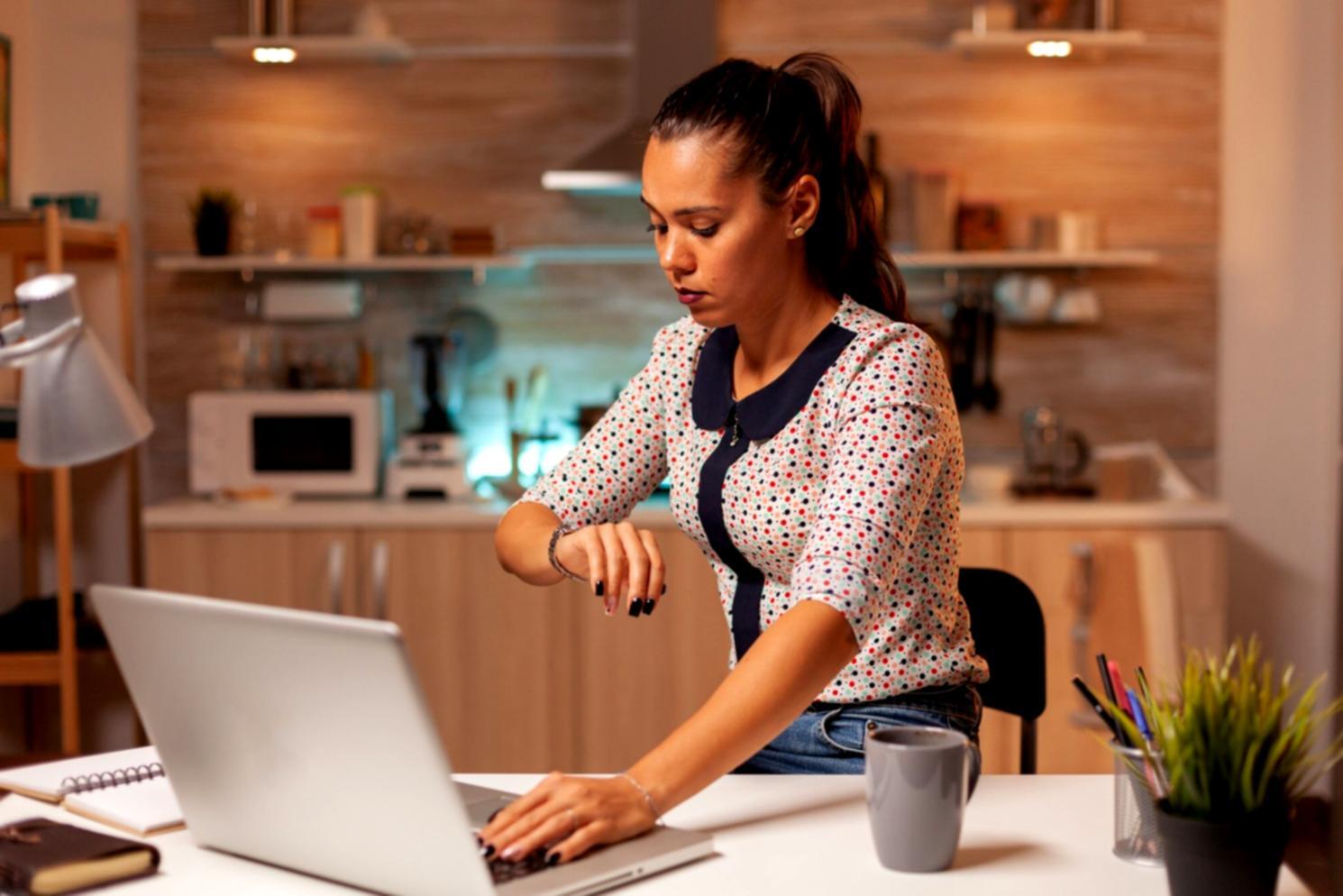 Financial planning session with detailed budget analysis documents